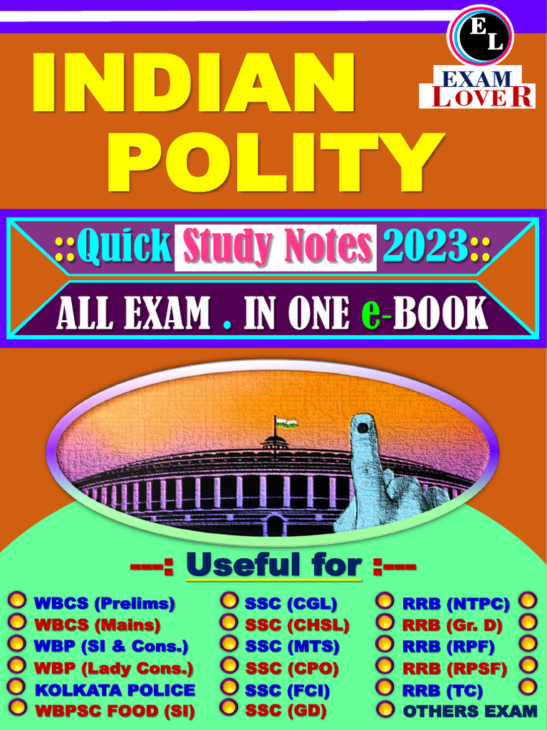 Indian Polity Notes 2023 | PDF
