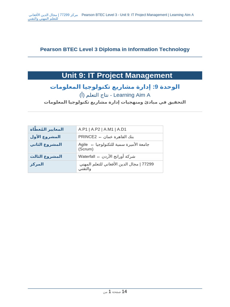 IT Project Management v3 | PDF