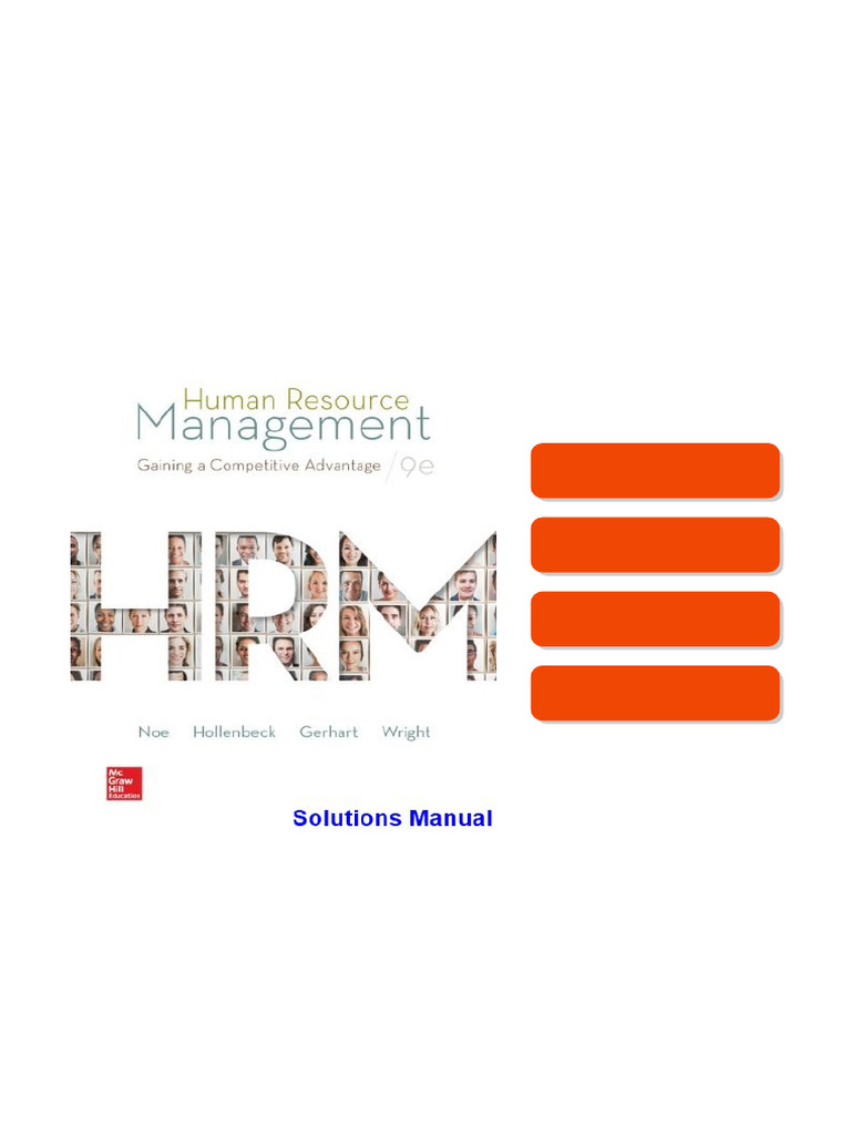 Human Resource Management Gaining A Competitive Advantage 9th Edition ...