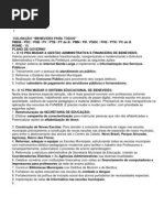 Propostas Ronie - Benevides 2012