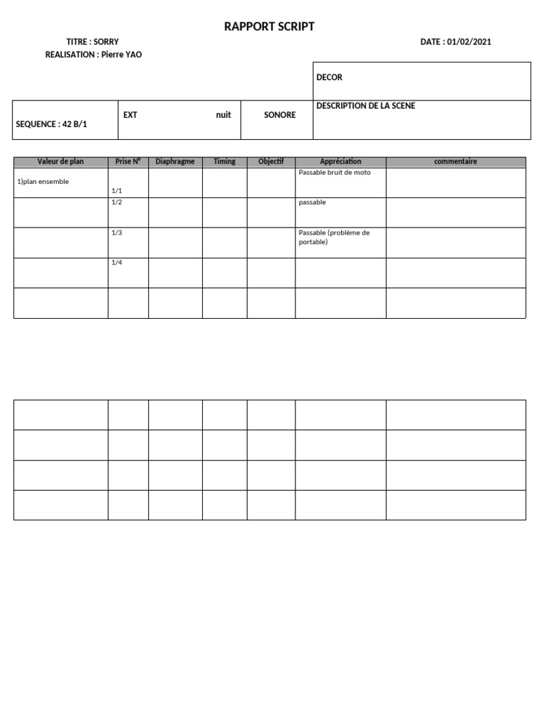 Rapport Script | PDF