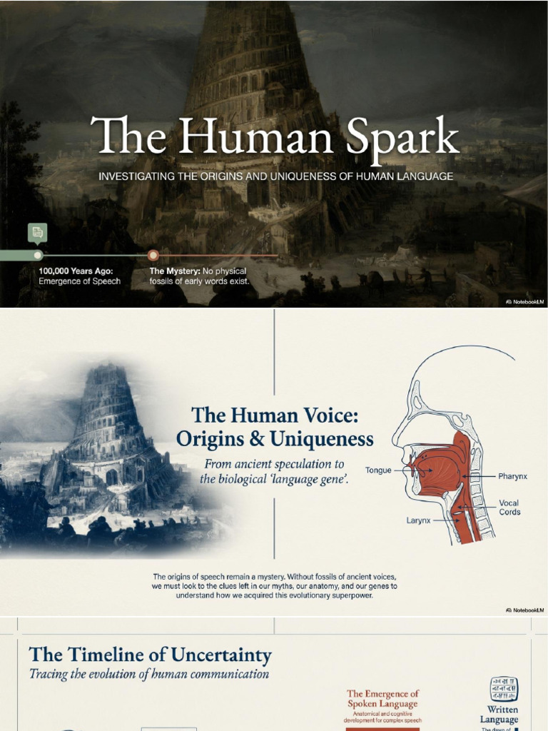 Evolution of Human Language | PDF