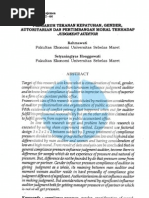 Download Pengaruh Tekanan Kepatuhan Gender Autoritarian amp Pertimbangan Moral Thd Judgment Auditor by Asari Oramahi SN102273875 doc pdf