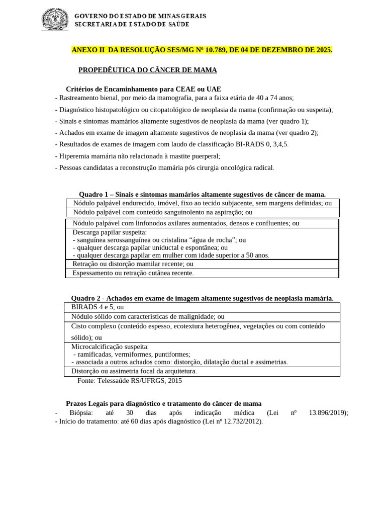 Critérios de Encaminhamento Ceae 2026 | PDF