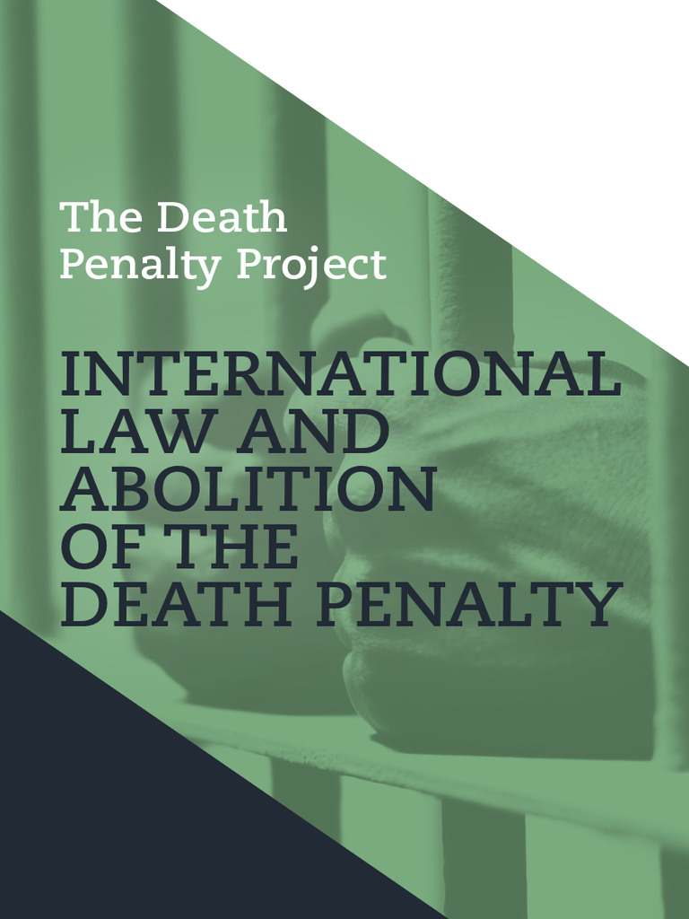 The Death Penalty Project Policy International Law | PDF