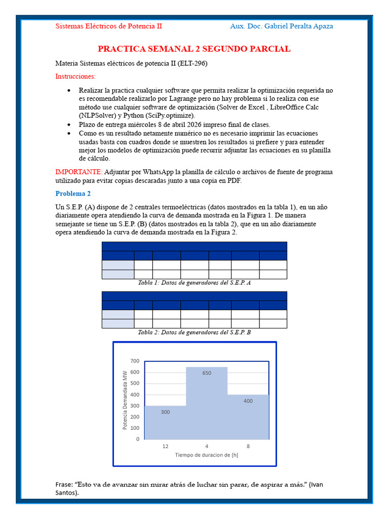 ELT 296 2P Practica Semanal 2 | PDF