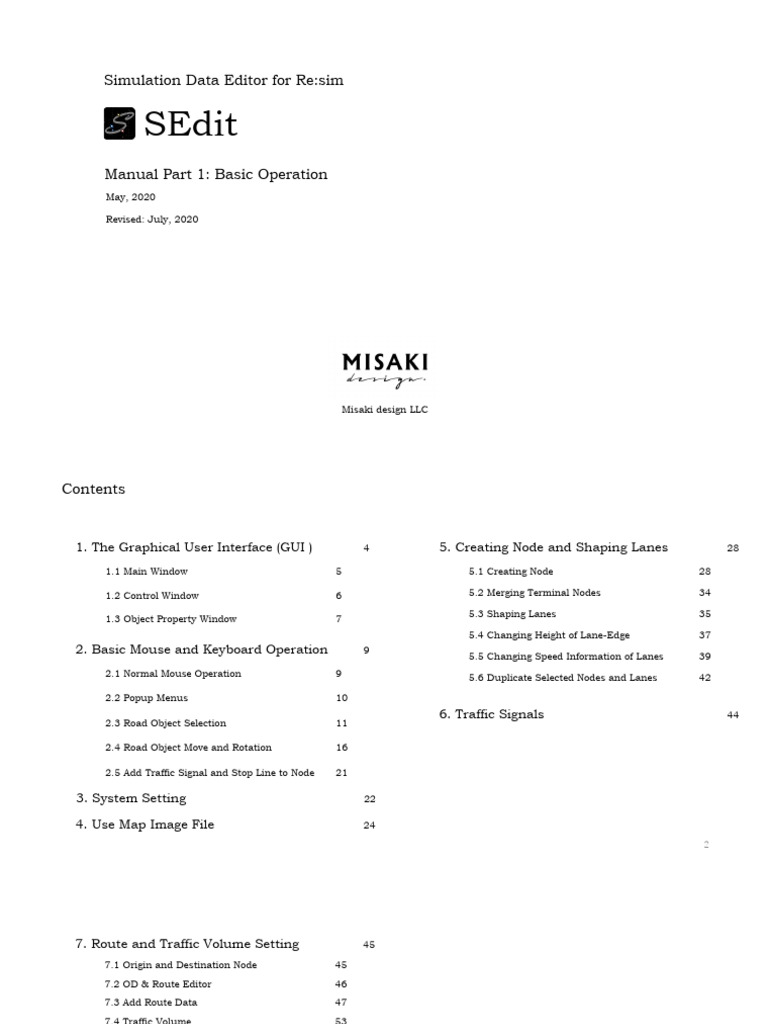 SEdit-Manual-Part1-Basic_Operation | PDF