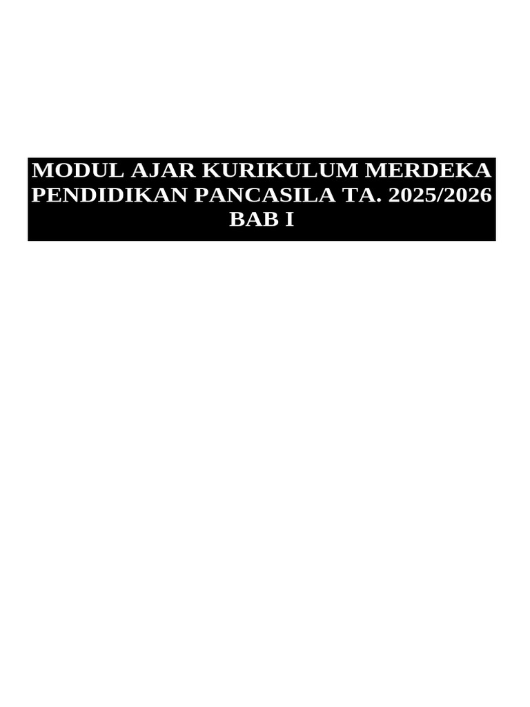 Modul pkn bab 1 per 5&6 | PDF