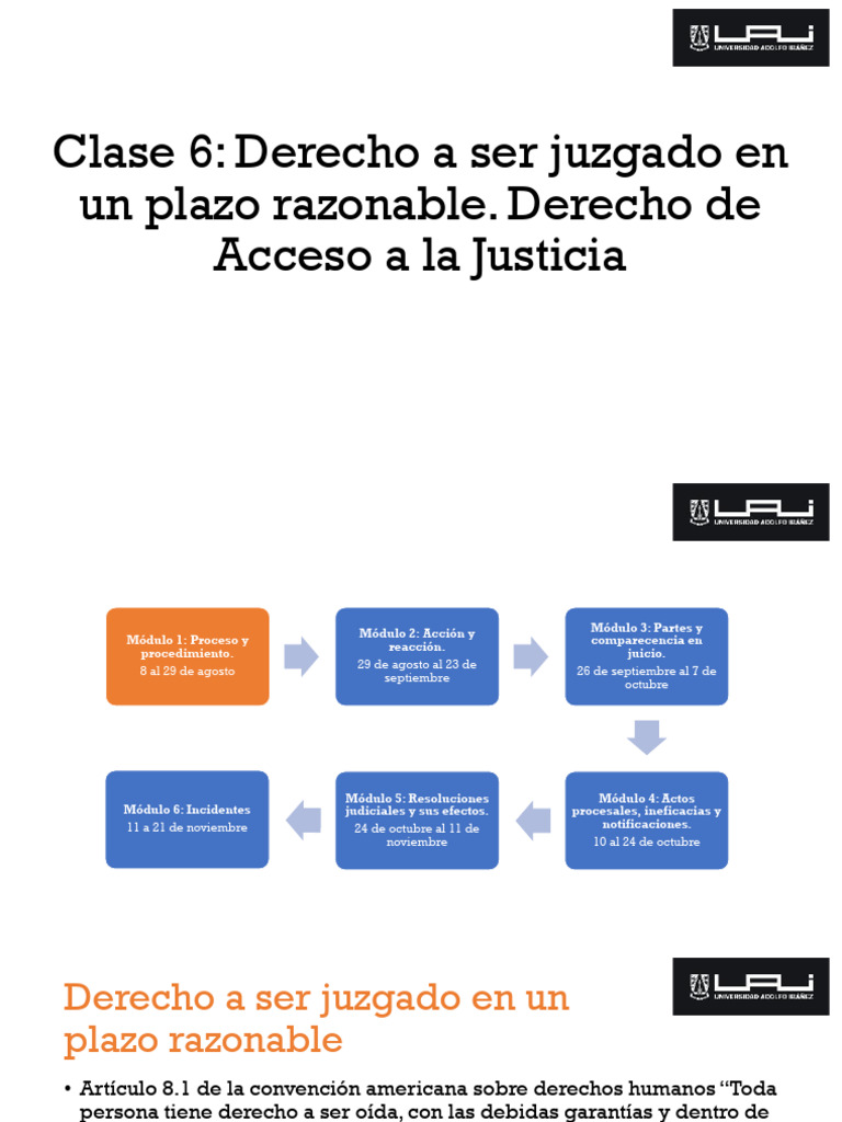 Derecho plazo razonable | PDF | Jurisdicción | Sentencia (ley)