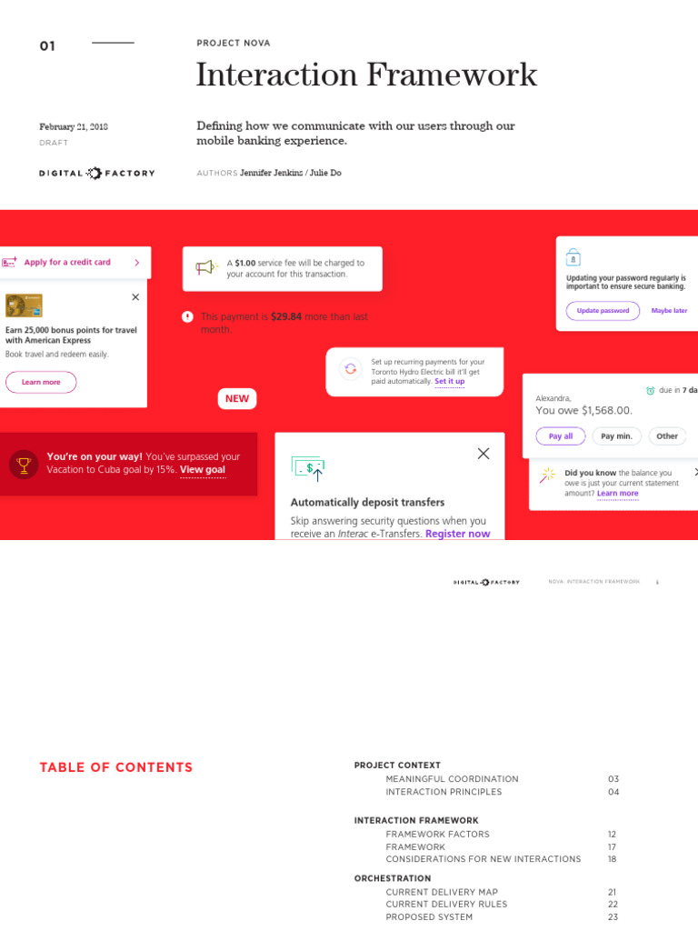 Interaction Framework | PDF