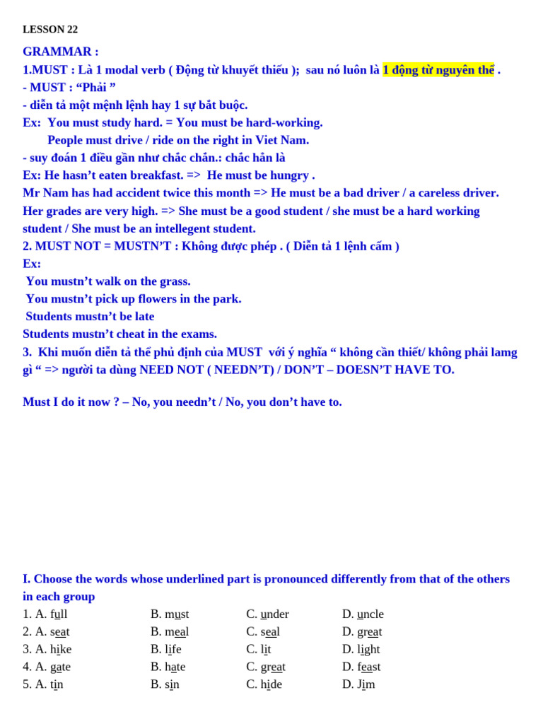 LESSON 22 | PDF