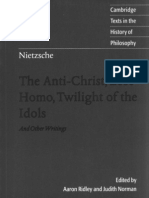 The Antichrist, Ecce Homo, Twilight of the Idols (Friedrich Nietzsche) (Cambridge)