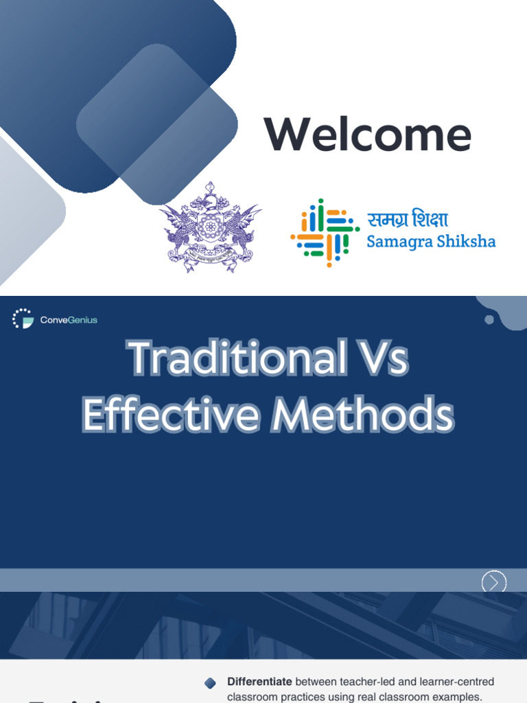 Traditional Vs Effective Methods | PDF