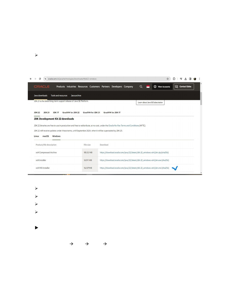 Instalasi Dan Lingkup Program Java | PDF