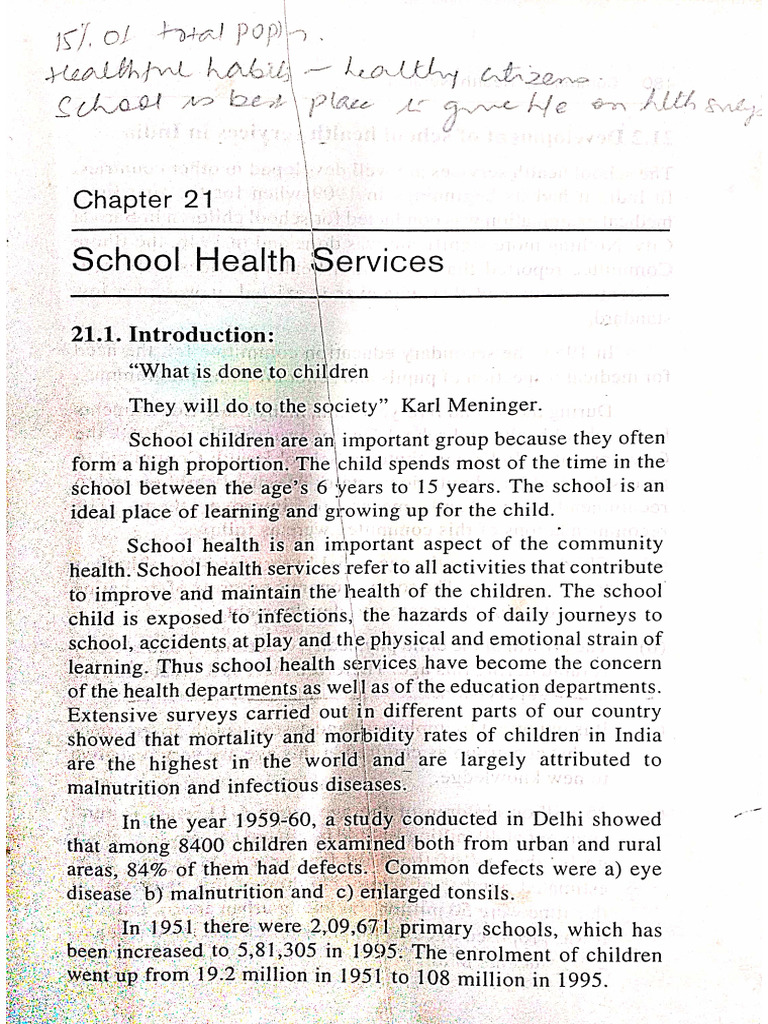 school health services | PDF