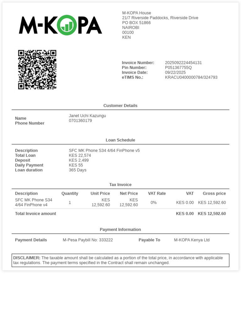 Invoice | PDF