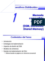 Sistemas Operativos Distribuidos: Memoria Compartida Distribuida (DSM, Distributed