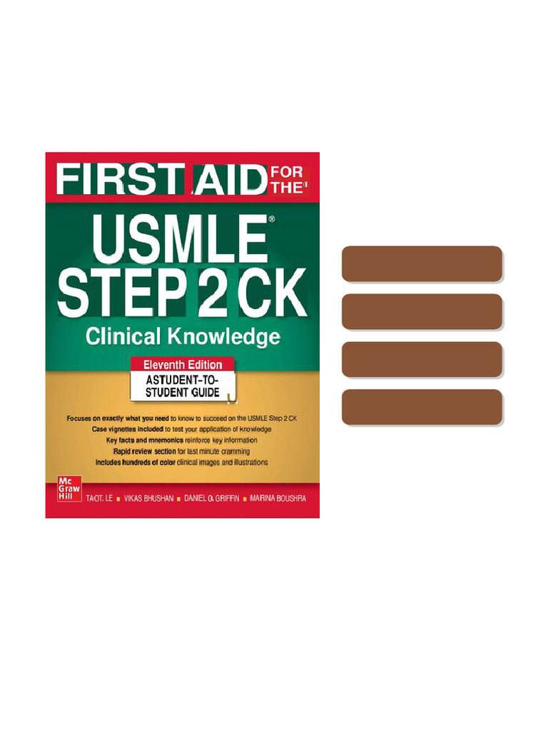 First Aid for the USMLE Step 2 CK Tao Le complete chaptes free download ...