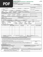 PCIC Livestock Insurance Application Form | PDF | Livestock | Insurance