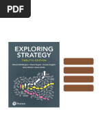 Exploring Strategy: 12th Edition Guide | PDF | Entrepreneurship