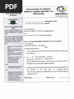 LRA 7.18 Form - Application To Certify CCMA Award | PDF | Affidavit ...