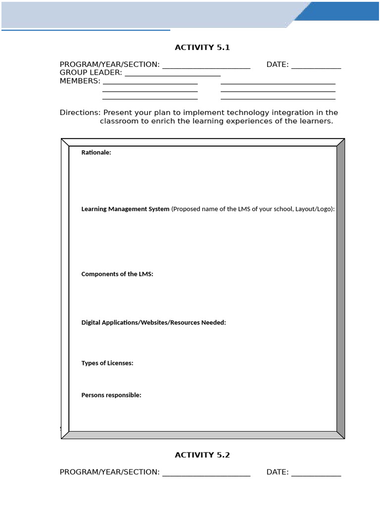 Prof Ed 5 Lp 3 Unit 5 Worksheet | PDF