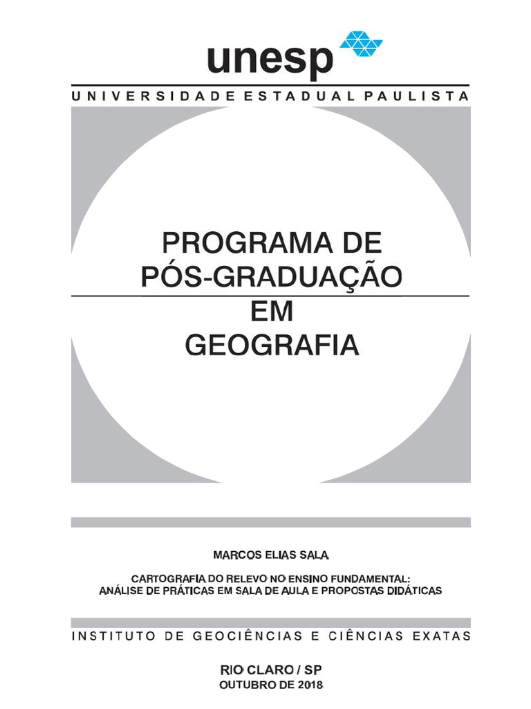 Sala Me DR Rcla | PDF | Aprendizado | Geomorfologia