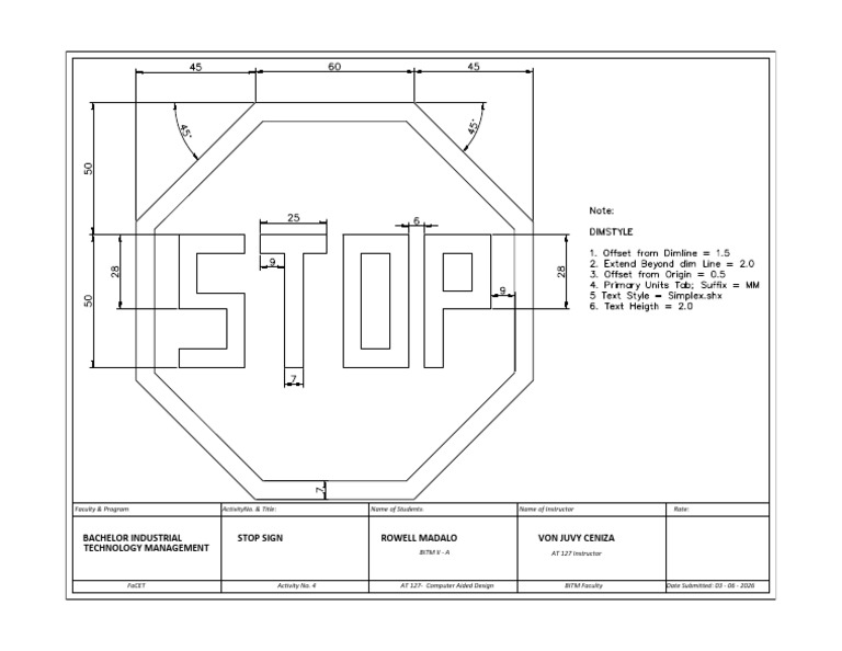 STOP SIGN Layout2 Layout1 | PDF