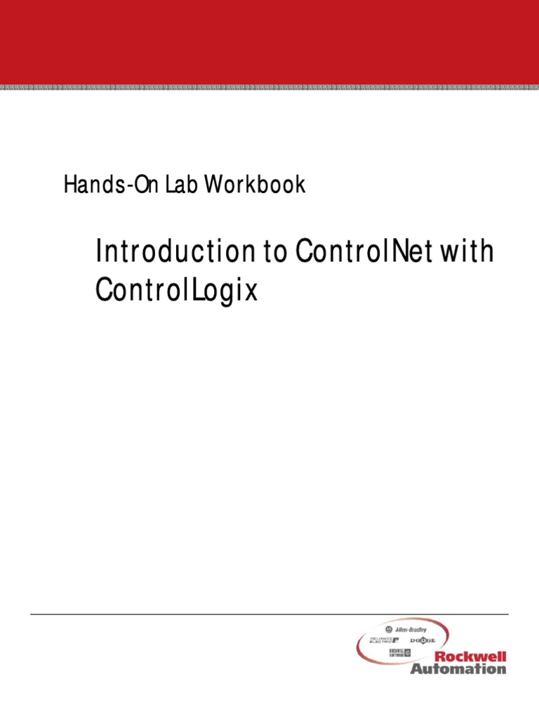 Introduction To Controlnet With Controllogix: Hands-On Lab Workbook ...
