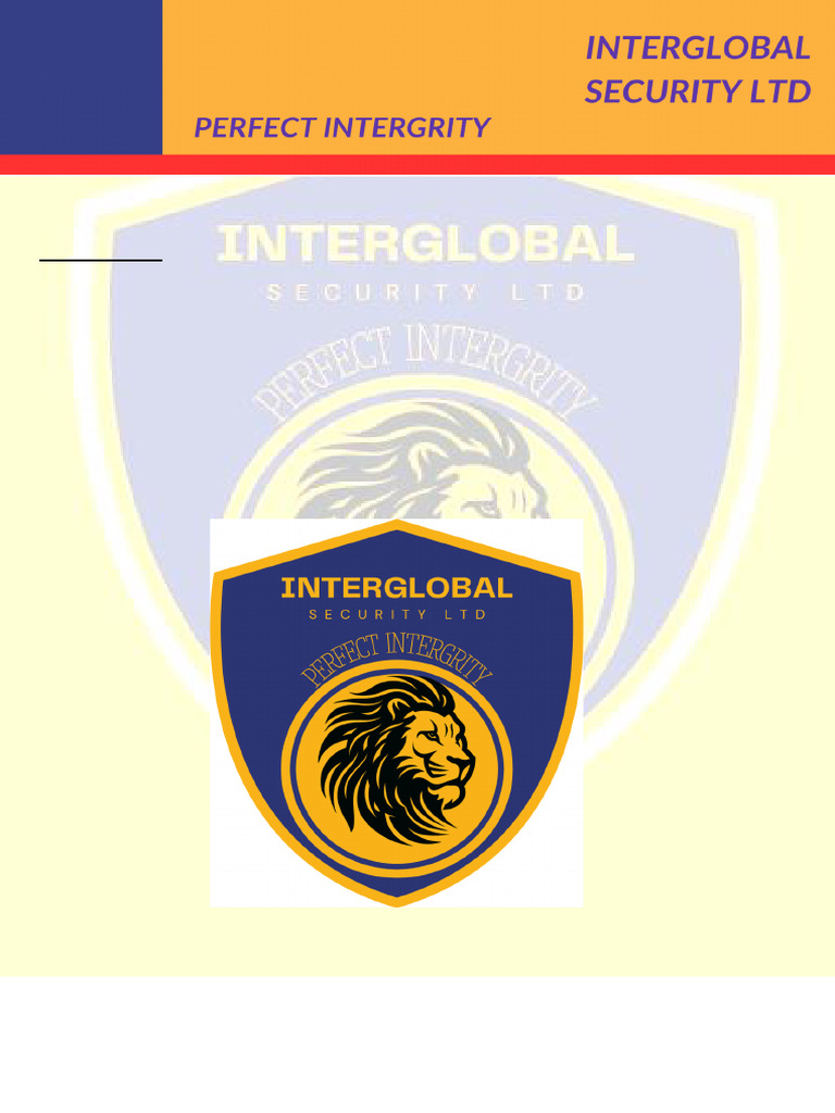 Company profile..INTERGLOBAL | PDF