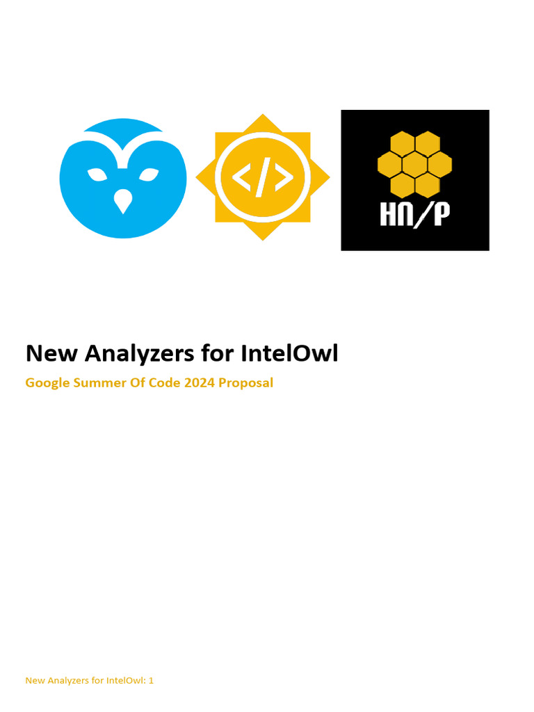 New Analyzers For IntelOwl | PDF