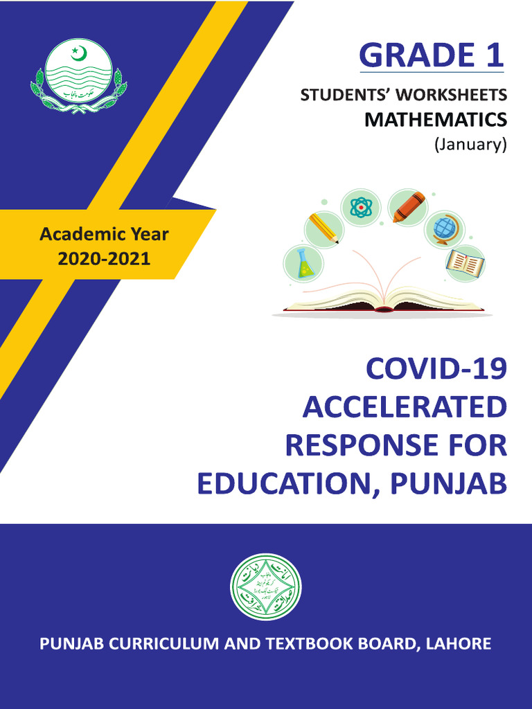 Grade-1, Mathematics, WS (1) | PDF