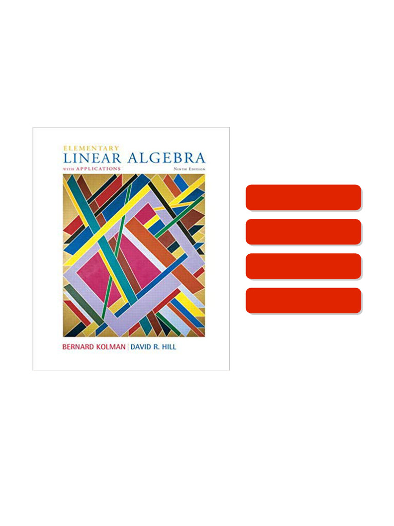 (Ebook PDF) Elementary Linear Algebra With Applications 9Th Edition ...