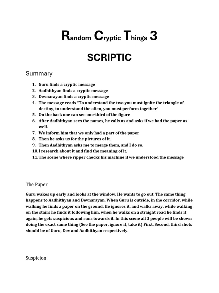 RCT 3 - Script | PDF | Chess Theory | Chess
