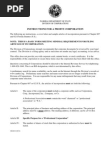 Florida Articles of Incorporation