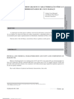 Composição em Ácidos Graxos e Caracterização Física Óleo de Coco de Babaçu