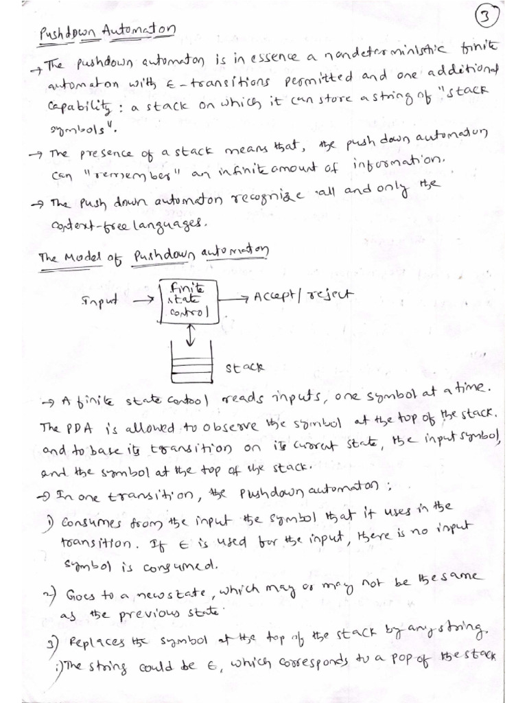 ATCD Unit-3 Notes Part1 | PDF