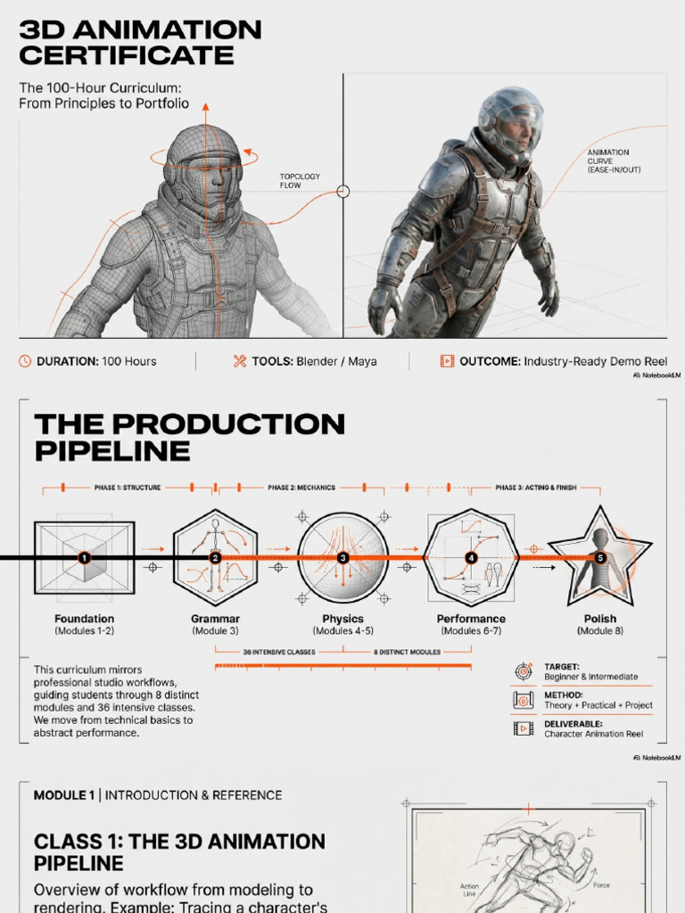 3D Animation Curriculum | PDF