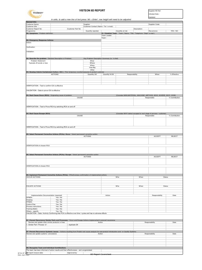 8d Report Pdf Principal Component Analysis Cognition