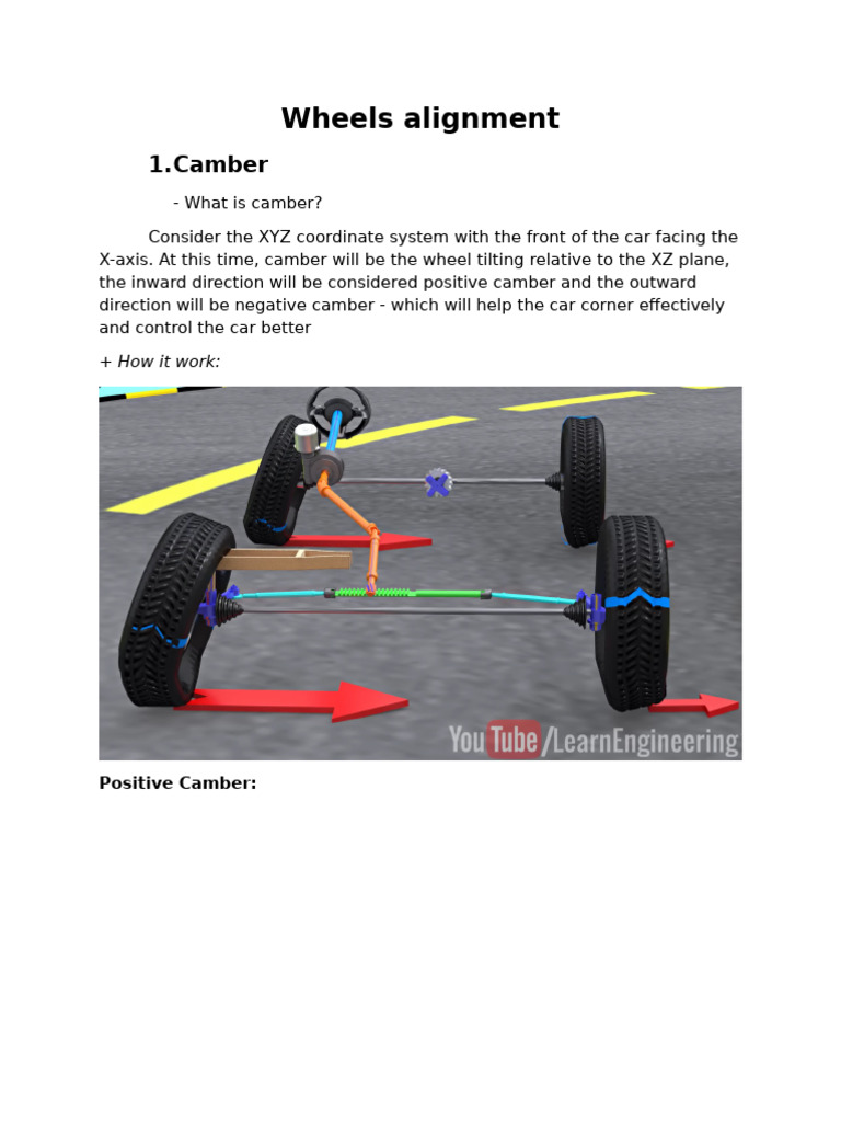 Wheels alignment | PDF