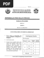 Soalan ENGLISH BI Bahasa Inggeris Tahun 2 Paper 2