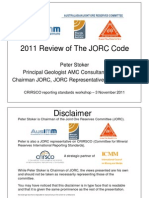JORC Standards for Mineral Reporting | PDF | Business | Finance & Money ...