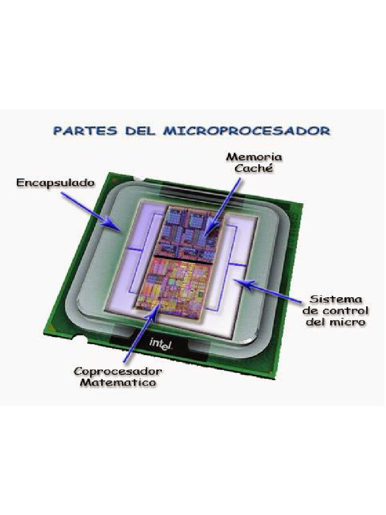 Microprocesador y Sus Partes | PDF