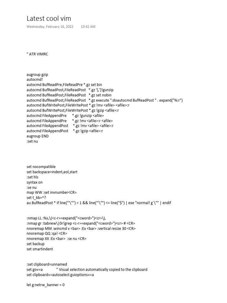 cool vim | PDF