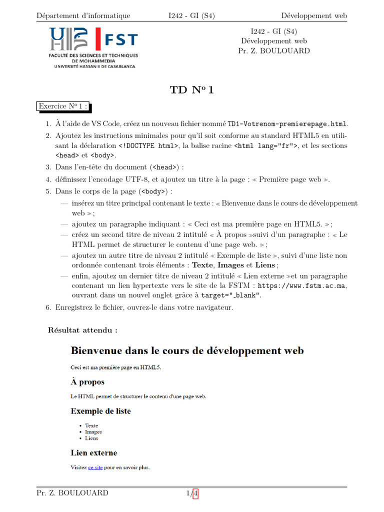 TD1 | PDF