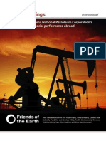 Crude Beginnings:: An Assessment of China National Petroleum Corporation's Environmental and Social Performance Abroad