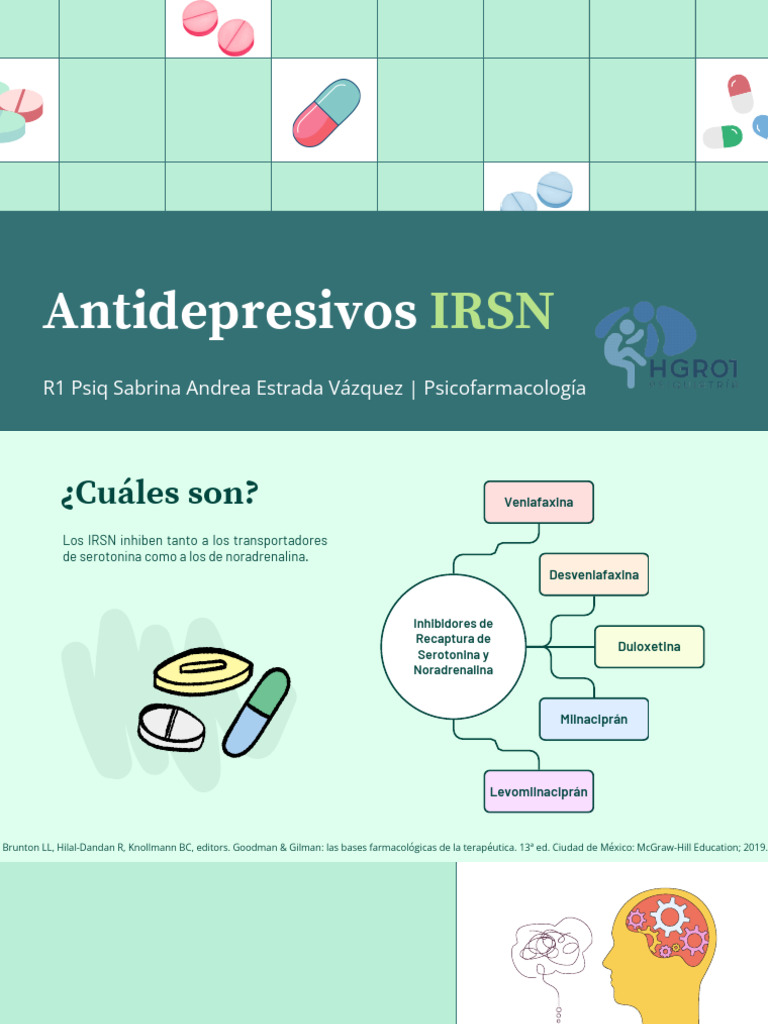 Antidepresivos ISRN | PDF