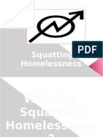 Squatting/ Homelessness: Click To Edit Master Subtitle Style