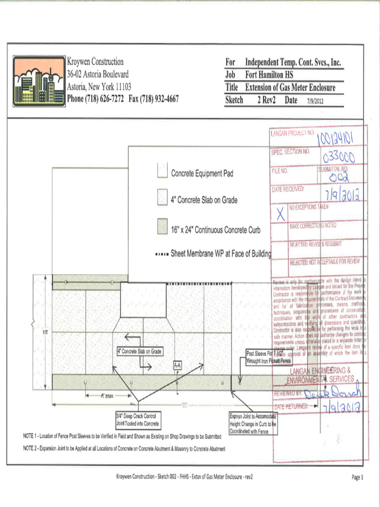 Extension Gas Meter Enclosure (2) | PDF