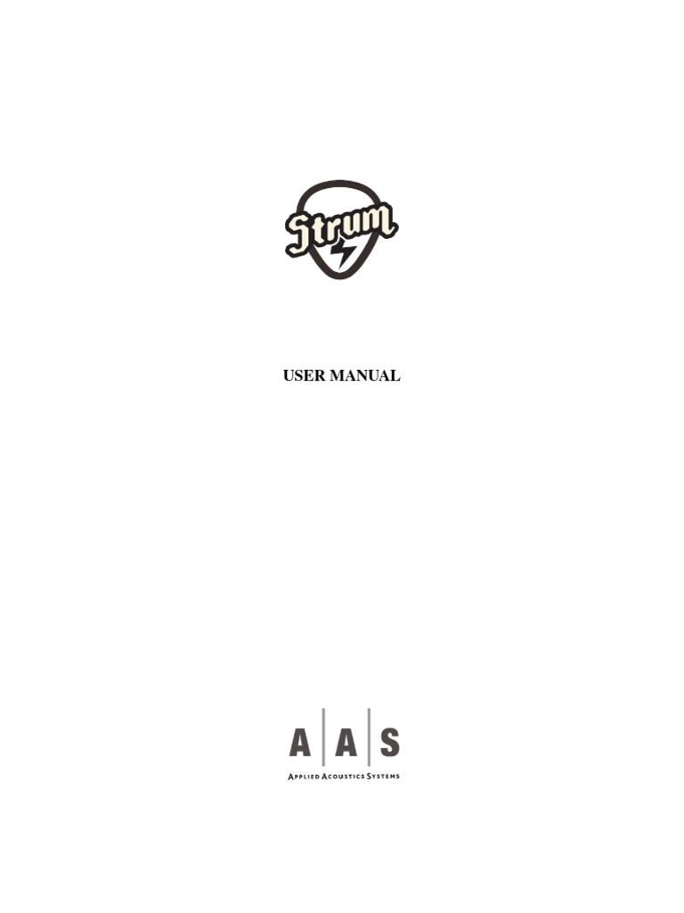 Manual | PDF | Guitars | String Instruments